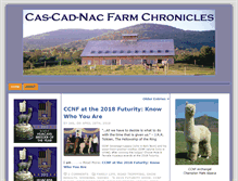 Tablet Screenshot of ccnfchronicles.com